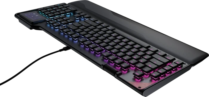 Turtle Beach Command Series KB5, schwarz, LEDs RGB, Low-Profile TITAN Linear, USB, US