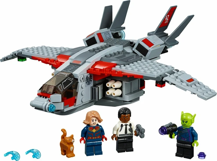 LEGO Marvel Super Heroes Spielset - Captain Marvel und die Skrull-Attacke