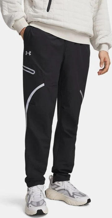 Under Armour Unstoppable Cargo Trainingshose lang black/metallic silver (Herren)
