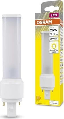Osram Ledvance Dulux D/E LED HF & AC Mains 10W/830 G24d-3