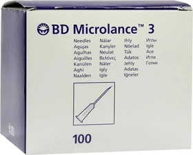 Becton Dickinson Microlance 3 Kanüle,   100 Stück