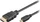 goobay High Speed mit Ethernet HDMI 2.0 Kabel Typ-A/Typ-D Micro schwarz, 3m (53786)