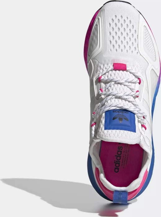 adidas ZX 2K Boost cloud white/shock pink (Damen)