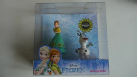Bullyland Comic World - Die Eiskönigin - Die Eiskönigin Fever Geschenk-Set (Anna + Olaf mit Hut)