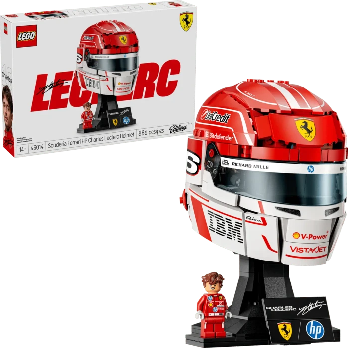 LEGO Editions - Scuderia Ferrari HP Charles Leclerc Helm