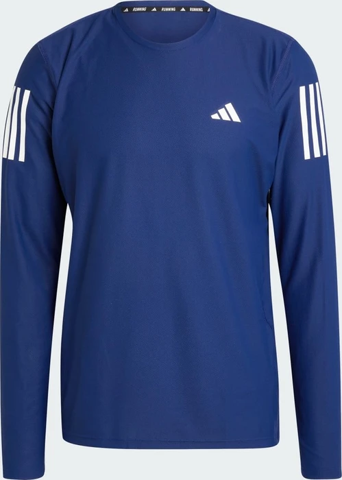 adidas Own The Run Laufshirt langarm dark blue (Herren)