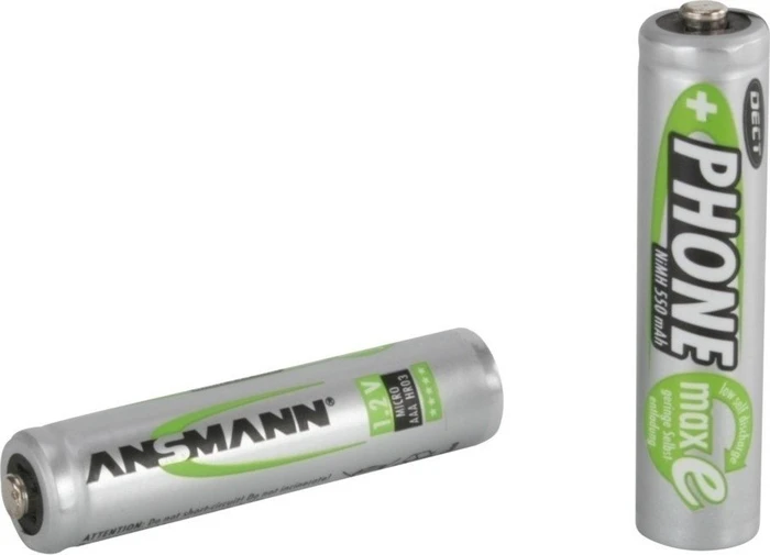 Ansmann maxE Micro AAA NiMH 550mAh, 2er-Pack