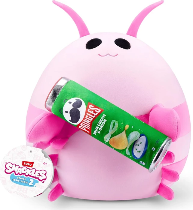 Zuru Snackles Pink Shrimp (Pringles Sour Cream & Onion) 35cm