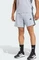 adidas Workout Essentials Base 3 Stripes Hose kurz halo silver/black (Herren) Vorschaubild