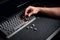 Endorfy Thock V2 75%, PBT, grau, LEDs RGB, hot-swap, Endorfy RED, USB, US Vorschaubild