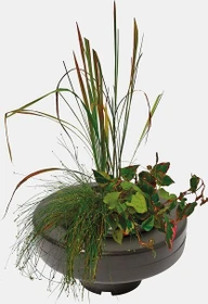 SuperFish Floating Island schwimmender Teich-Pflanzenkorb 25x5cm
