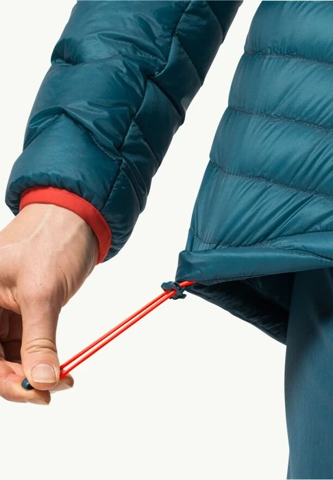 Jack Wolfskin Alpspitze Down Hoody Funktionsjacke blue coral (Damen)