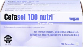 Cefak Cefasel 100 nutri Selen-Tabs, 200 Stück