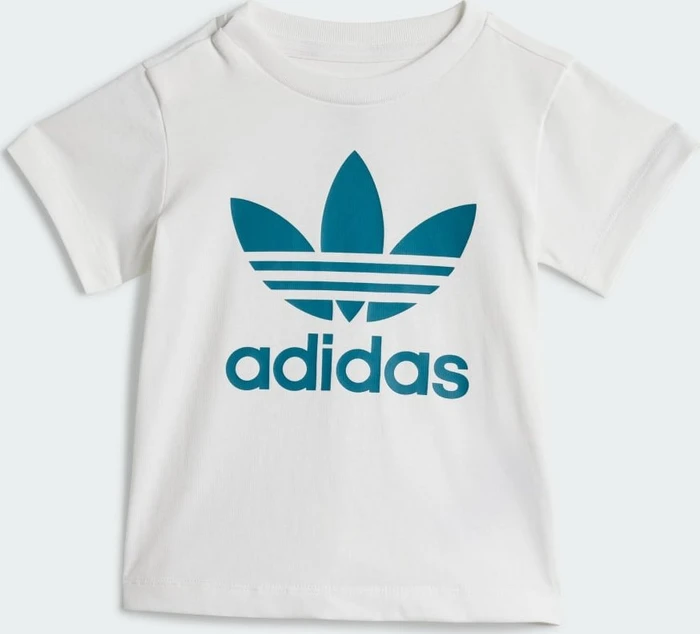 adidas Shorts T-Shirt Set legacy teal/white (Junior)