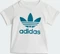 adidas Shorts T-Shirt Set legacy teal/white (Junior) Vorschaubild