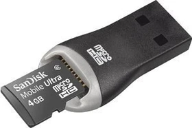 SanDisk Ultra 4GB USB-Kit, Class 6