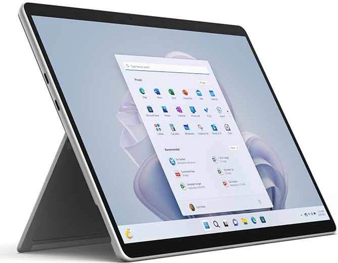 Microsoft Surface Pro 9, Platin, Core i5-1235U, 8GB RAM, 256GB