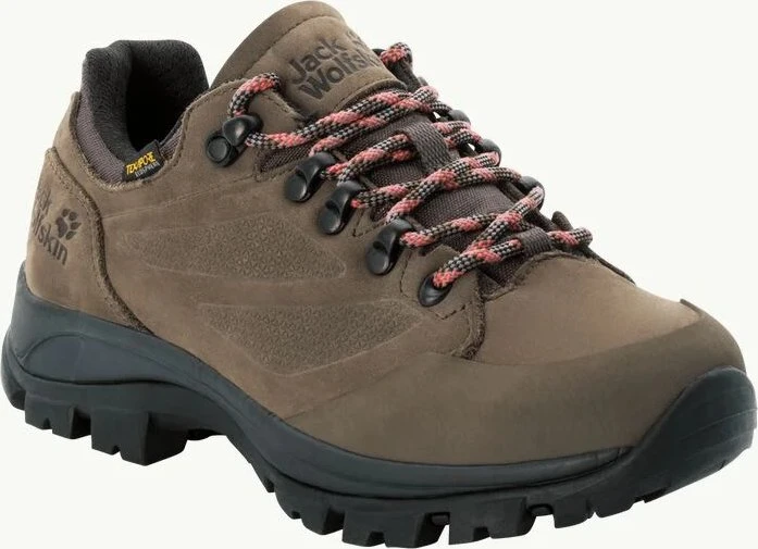 Jack Wolfskin Rebellion Texapore Low brown/phantom (Damen)