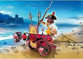 playmobil Pirates Rote App-Kanone mit Freibeuter