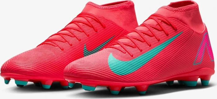 Nike Mercurial Superfly 10 Club MG High-Top ember glow/aurora green (Junior)