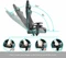 IntimaTe WM Heart Racersedia 3 Gamingstuhl, schwarz/grau Vorschaubild
