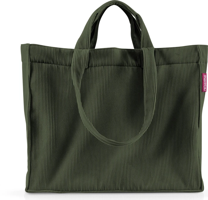 Reisenthel softshopper Shopper cord dark matcha
