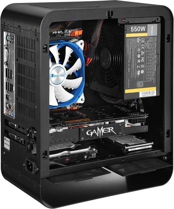 Jonsbo UMX1 Plus schwarz, Mini-ITX