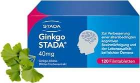 Stada Ginkgo Stada 40mg Filmtabletten, 120 Stück