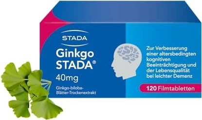 Stada Ginkgo Stada 40mg Filmtabletten, 120 Stück