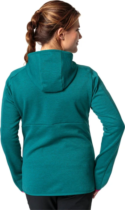 Vaude Valsorda Fleece Hoodie Funktionsjacke mallard green (Damen)