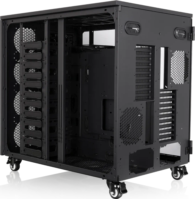 Thermaltake AX1000 TG Black, Glasfenster