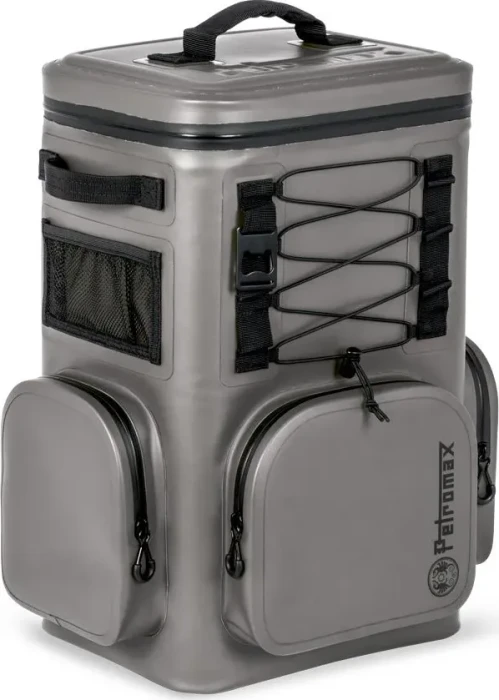 Petromax 17l Rucksack Kühltasche grau