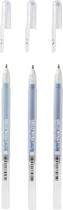 Sakura Gelly Roll Stardust Glitter Ocean Gelroller (Mine) sortiert, 3er-Set, Etui