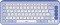 Logitech POP Icon Keys, Lilac & Off-White, Logi Bolt, USB/Bluetooth, DE Vorschaubild