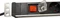 Value 19" Aluminium Steckdosenleiste, mit Schalter und Überlastschutz, 1HE, 7-fach, 250V, schwarz/silber, 1.8m Vorschaubild