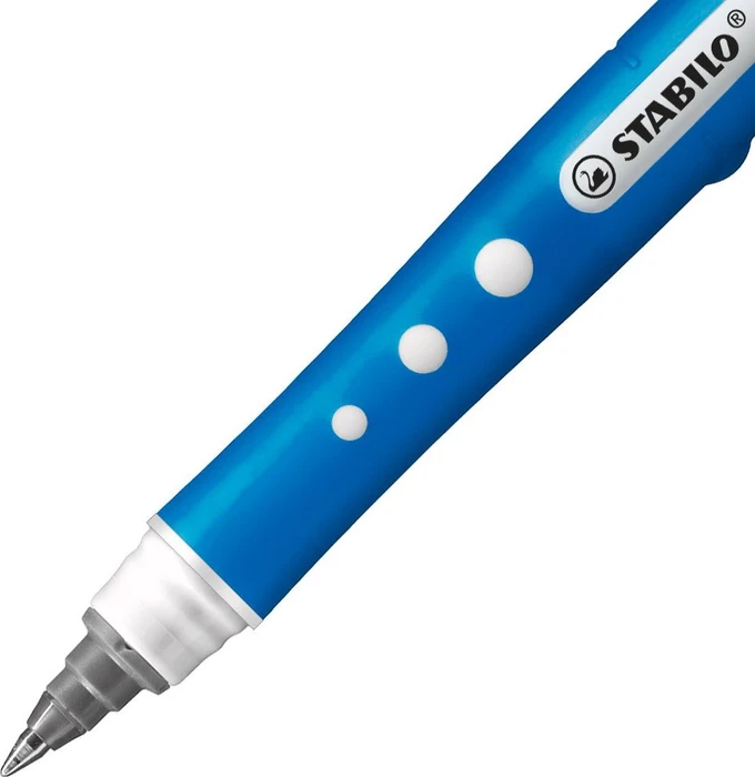 STABILO worker+ colorful Medium Tintenroller (Mine) blau/weiß
