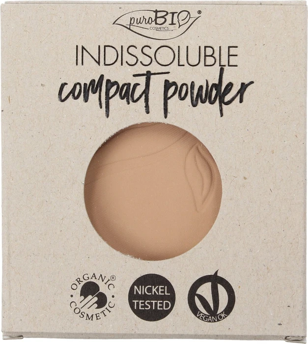 PuroBio Indissoluble Kompaktpuder 01 LSF10 Refill, 9g