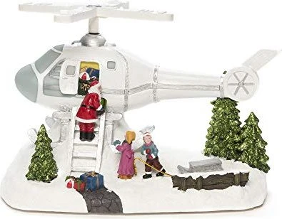 Konstsmide Motiv Szenerie Helikopter LED 13x warmweiß