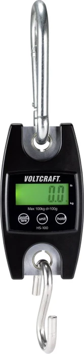Voltcraft HS-100, Hängewaage, 100kg, 100g