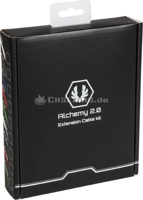 BitFenix Alchemy 2.0 Verlängerungs-Kit für Netzteile, rot