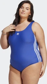 adidas Adicolor 3-Streifen Badeanzug semi lucid blue/white (Damen)