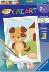 Ravensburger Malen nach Zahlen CreArt Süßer Hund