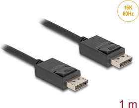 DeLOCK DisplayPort 2.1 Kabel DP80 schwarz, 1m