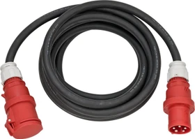 Brennenstuhl CEE Verlängerungskabel IP44 schwarz H07RN-F F5G16.0 5-polig 10m
