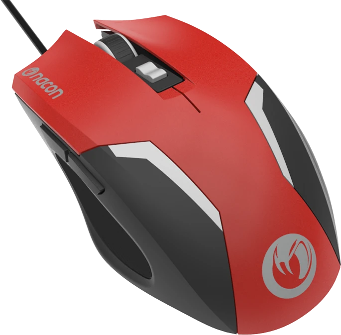 Nacon GM-105 Gaming Mouse rot/schwarz, USB