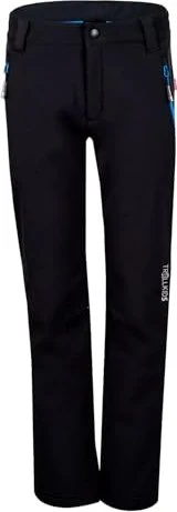 Trollkids Fjell Softshell Hose lang schwarz (Junior)