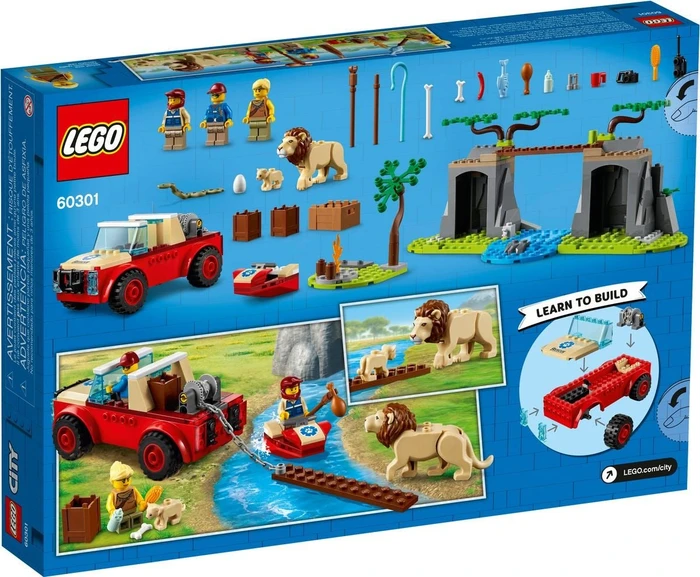 LEGO City - Tierrettungs-Geländewagen