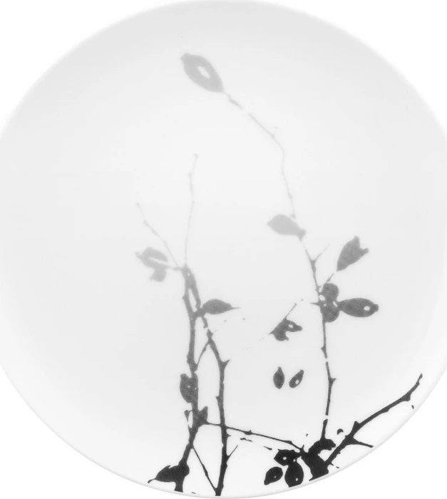 Seltmann Weiden Liberty Brotteller 17.7cm dark rose hip