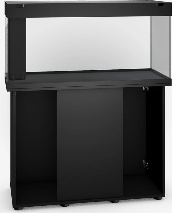 Juwel Rio 180 LED Aquarium-Set mit Unterschrank, schwarz/schwarz, 180l
