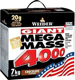 Weider Mega Mass 4000 Schoko 7kg